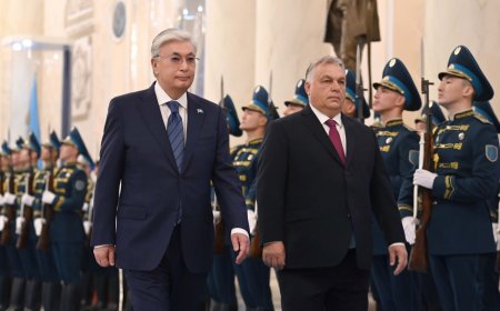 Ақорда Мажарстан премьер-министрін қарсы алды