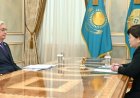 Тоқаев Конституциялық Сот төрағасын қабылдады