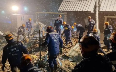 Алматы: 17 жастағы егіздер үйінді астында қалған