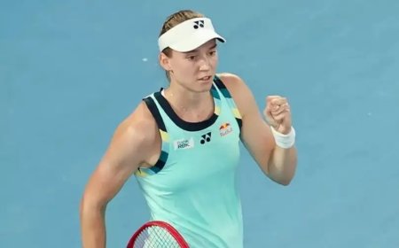Елена Рыбакина Әбу-Даби турнирінің жеңімпазы атанды