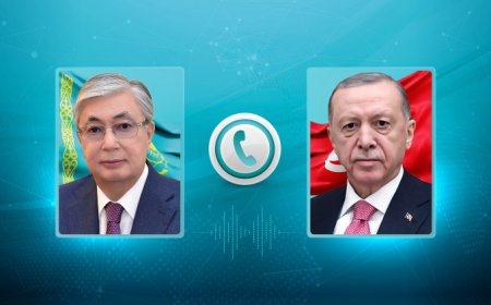 Тоқаев Ердоғанды 70 жасқа толған мерейтойымен құттықтады