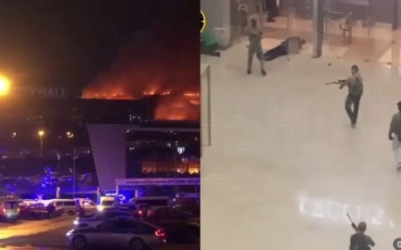 Ресейдегі лаңкестер шабуылынан 40 адам қаза тауып, 100-ге жуық адам жараланды