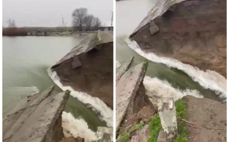 Алматы облысында Ворошилов су қоймасы жарылды