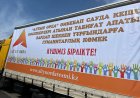 Алматылық кәсіпкерлер тасқыннан зардап шеккен өңірлерге қайырымдылық керуенін аттандырды