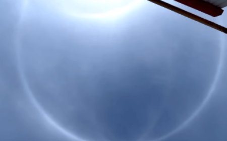 Алматы тұрғындары ерекше құбылыстың куәсі болды