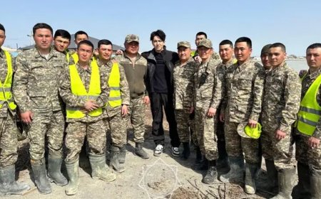 Димаш Құдайберген Құлсарыда еңбектеніп жүрген құтқарушыларға алғысын айтты