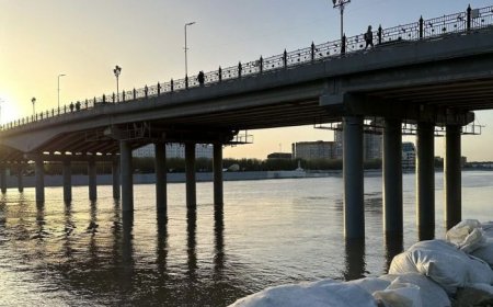 Жайық өзенінің суы күннен күнге көбейіп келеді