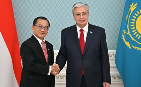 Тоқаев Сингапур парламентінің спикерін қабылдады