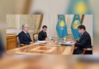 Мемлекет басшысы Қаржы министрі Мәди Такиевті қабылдады