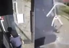 Астанада тұрғын үй кешенінің қасбеті баланың басына түсті