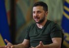 Зеленский қазақ журналистеріне сұхбат берді