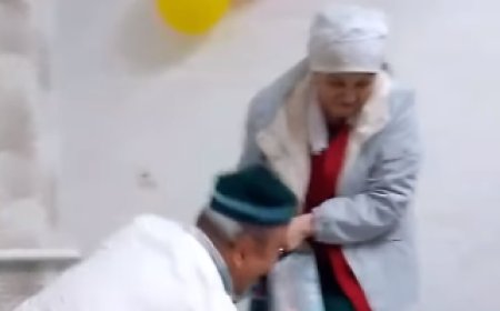 «Сұмдық дәстүр»: құдасын сүйреп, қылқындырған әйел көпшіліктің сынына қалды