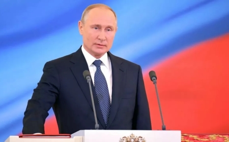 Путин осымен бесінші рет Ресей президенті атанды