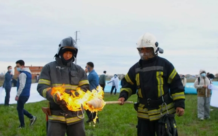 Құны 50 млн теңге болатын 10 тонна насыбай өртелді