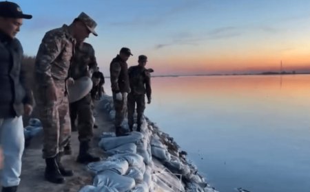 Су тасқыны: Атырау облысында шұғыл түрде қосымша қорғаныс бөгеті салынып жатыр