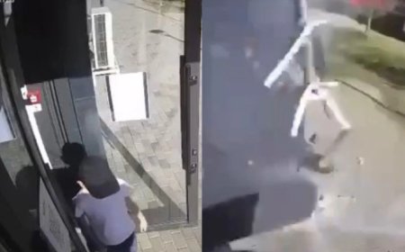 Астанада тұрғын үй кешенінің қасбеті баланың басына түсті