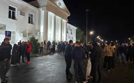 Су басқан Құлсары тұрғындарының наразылығы әлі басылмай тұр