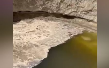 Тылсым: Атырауда алып шұңқыр пайда болды (ВИДЕО)