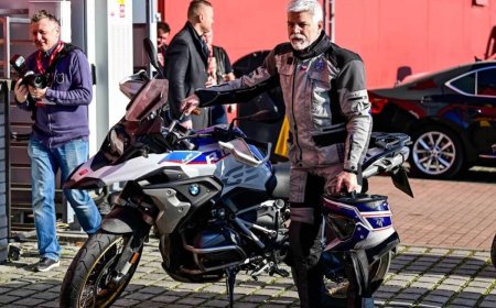 Чехия президенті мотоциклмен апатқа ұшырады