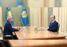 Тоқаев Тасмағамбетовпен кездесті