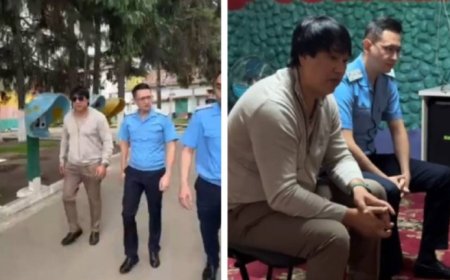 «Өте өкінішті»: Әнші Бүркіттің түрмеде отырған ВИДЕО-сы тарады