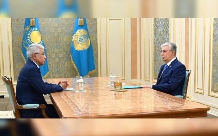 Тоқаев Тасмағамбетовпен кездесті