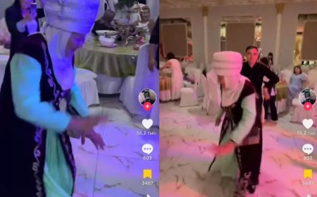 Тойда заманауи әнге билеген кимешектегі әже көптің талқысына түсті