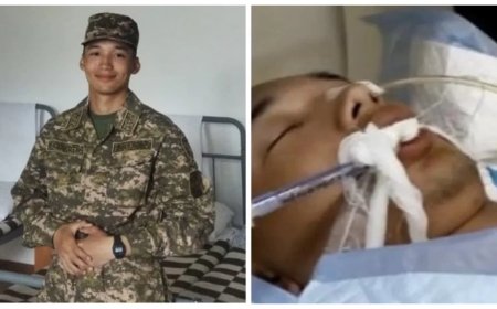 «Кеуде қуысында жарақаты бар»: Жамбыл облысында тағы бір сарбаз жансақтау бөлімінде жатыр