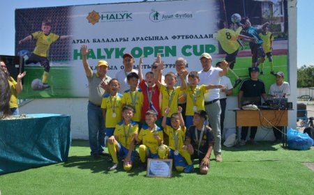 «Халық» қайырымдылық қорының қолдауымен «Halyk Open Cup» өңірлік турнирі өтті