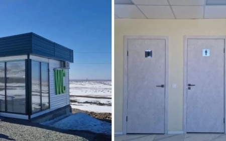 Айдалаға салынған дәретханаға 30 миллион теңге жұмсалған