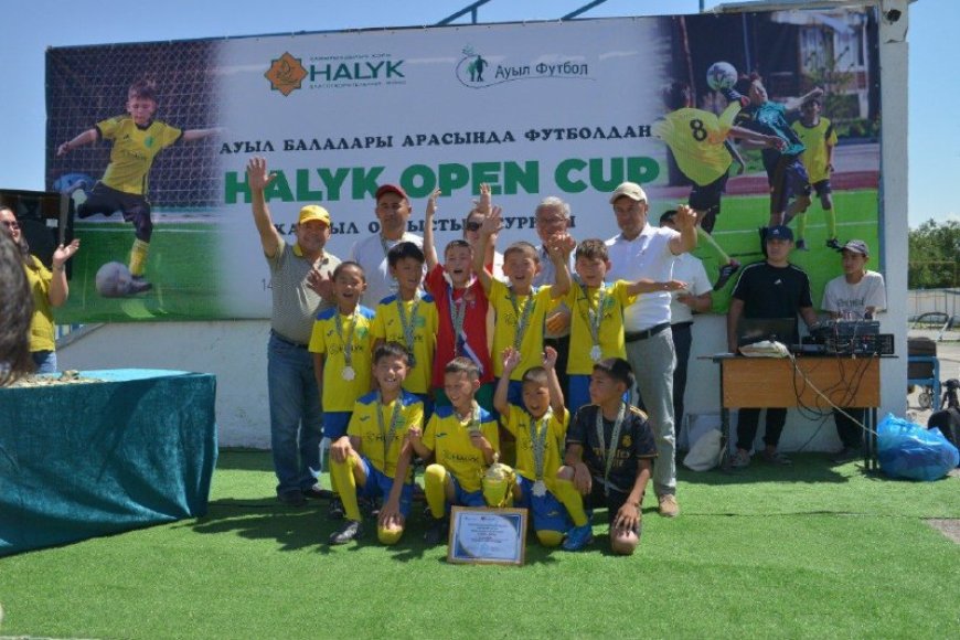 «Халық» қайырымдылық қорының қолдауымен «Halyk Open Cup» өңірлік турнирі өтті