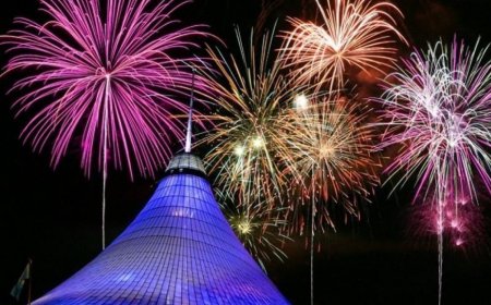 Ауа райына байланысты астанадағы отшашудың уақыты өзгерді