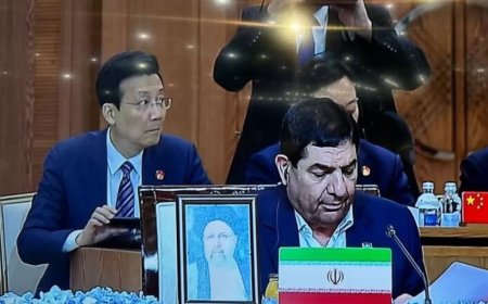 Иран өкілі ШЫҰ саммитіне опат болған президентінің суретін алып келді