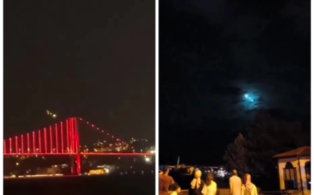 Түркияда алып метеорит құлады (ВИДЕО)