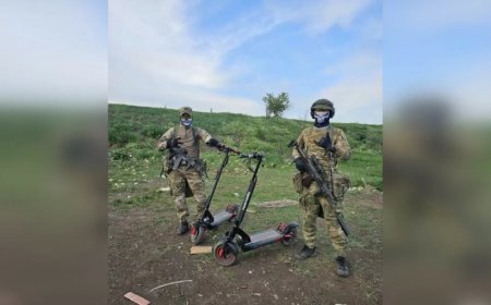 Ресей әскері cоғыста электр самокаттарды пайдаланбақ