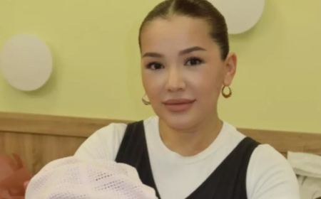 Екінші перзентін дүниеге әкелген Мақпал Исабекова ауруханаға түсті (фото)