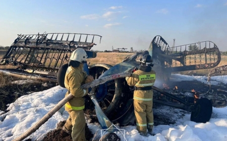 Ақмола облысында АН-2 ұшағы апатқа ұшырады