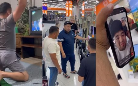 Елдос Сметов өзіне жан-тәнімен беріліп жанкүйер болған ер адамға теледидар сыйлады