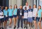 Даниал Ахметов Парижде спортшыларға қолдау көрсетіп жүр