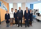 Мемлекет басшысы «Кәусар» оқушылар сарайын аралап көрді