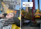 Астанада адам толы отырған аттракционның тросы үзіліп кетті