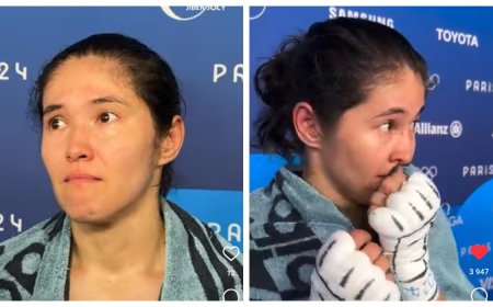 «Алтын медаль алғым келген»: Назым Қызайбай көз жасына ерік берді (ВИДЕО)