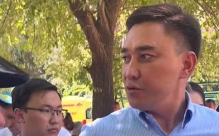 «Ей, дауысыңды көтерме». Шымкент әкімінің полицейді басына сөйлеген ВИДЕО-сы тарады