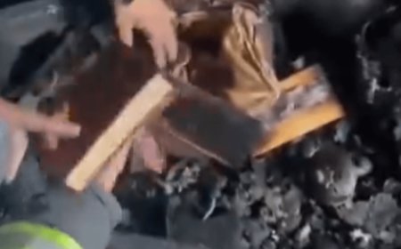 Түгі қалмай өртеніп кеткен үйден Құран кітабы ғана аман қалған