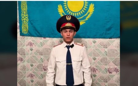 Тоқаевқа видео жолдаған жетім полицейдің мәселесі тез шешілетін болды