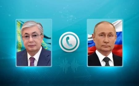 Қасым-Жомарт Тоқаев Владимир Путинмен телефон арқылы сөйлесті