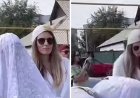 «Кекірейген келін деген осы шығар»: Беташардағы келіншектің образы талқыға түсті (ВИДЕО)