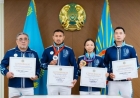 Жеңіс Қасымбек пара дзюдошы Ақмарал Науатбек пен Ерғали Шәмейге пәтер сыйлады