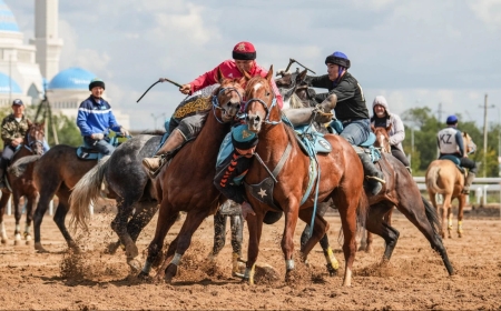 Көкпар. Қазақстан Өзбекстанды 16:0 есебімен жеңді