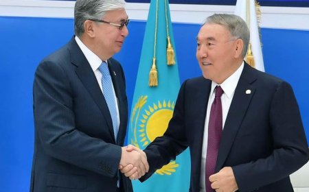 «Еңбегі зор»: Тоқаев Нұрсұлтан Назарбаевқа алғыс айтты